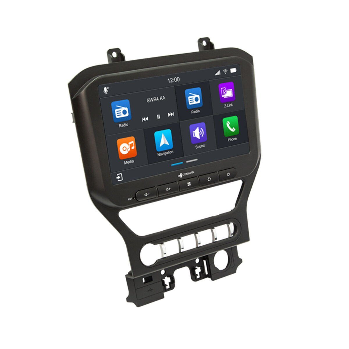 D8-MST2015H Plus Navigationssystem 10,1-Zoll für Ford Mustang VI Autoradio