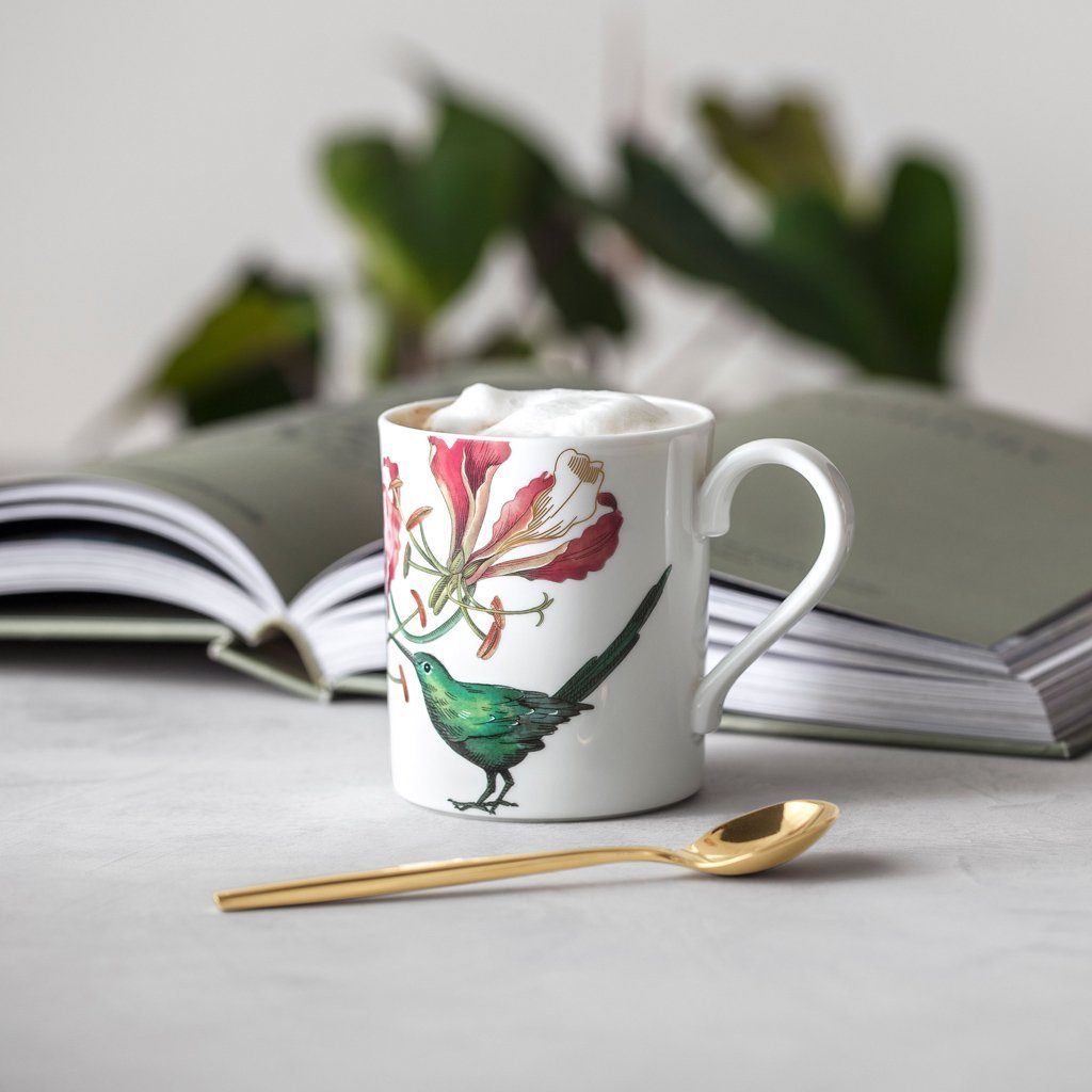 Villeroy & Boch Signature Tasse Avarua Kaffeebecher, 300ml, weiß/bunt, 1-tlg., Porzellan