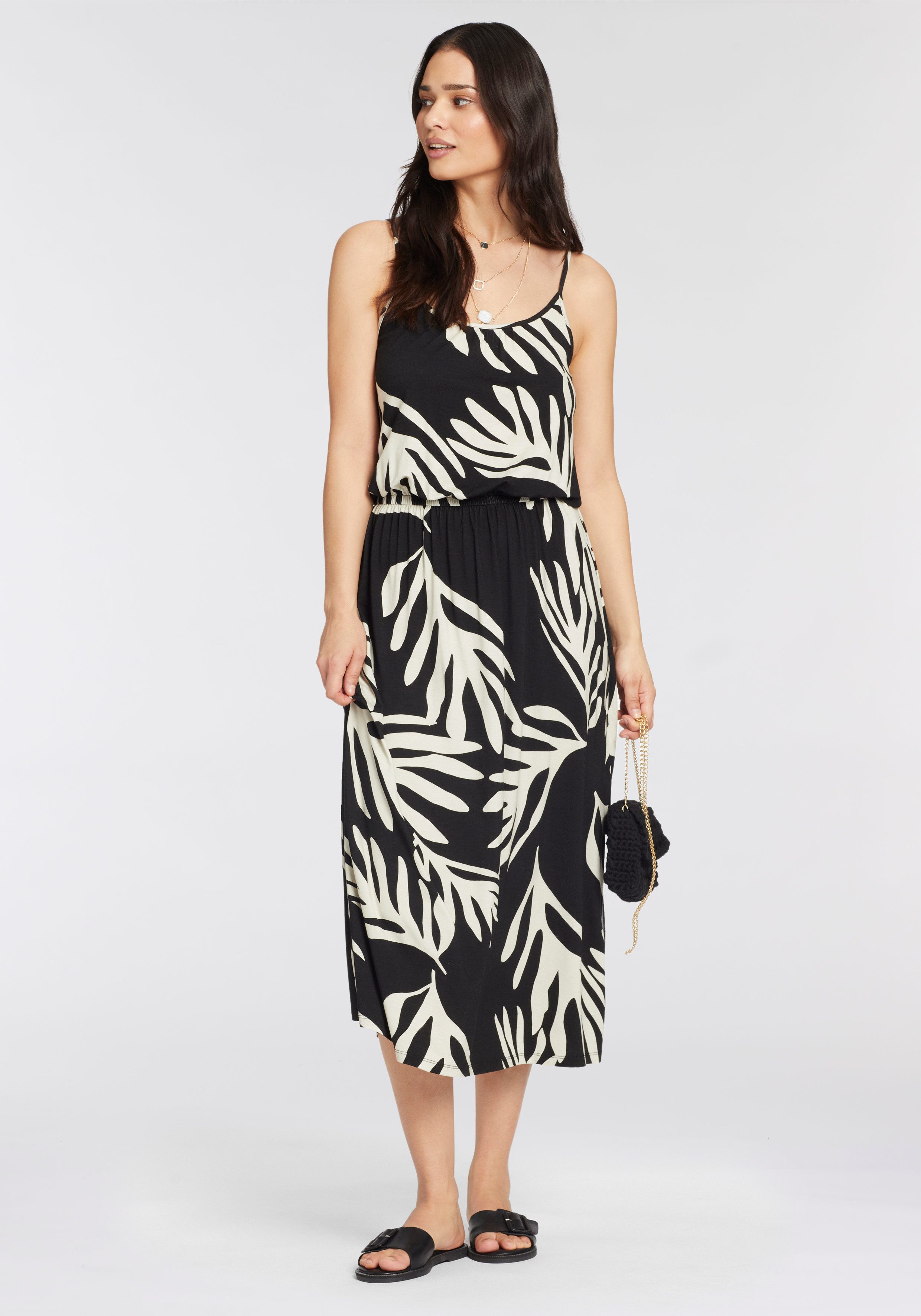 Laura Scott Sommerkleid mit femininem Allover-Print günstig online kaufen