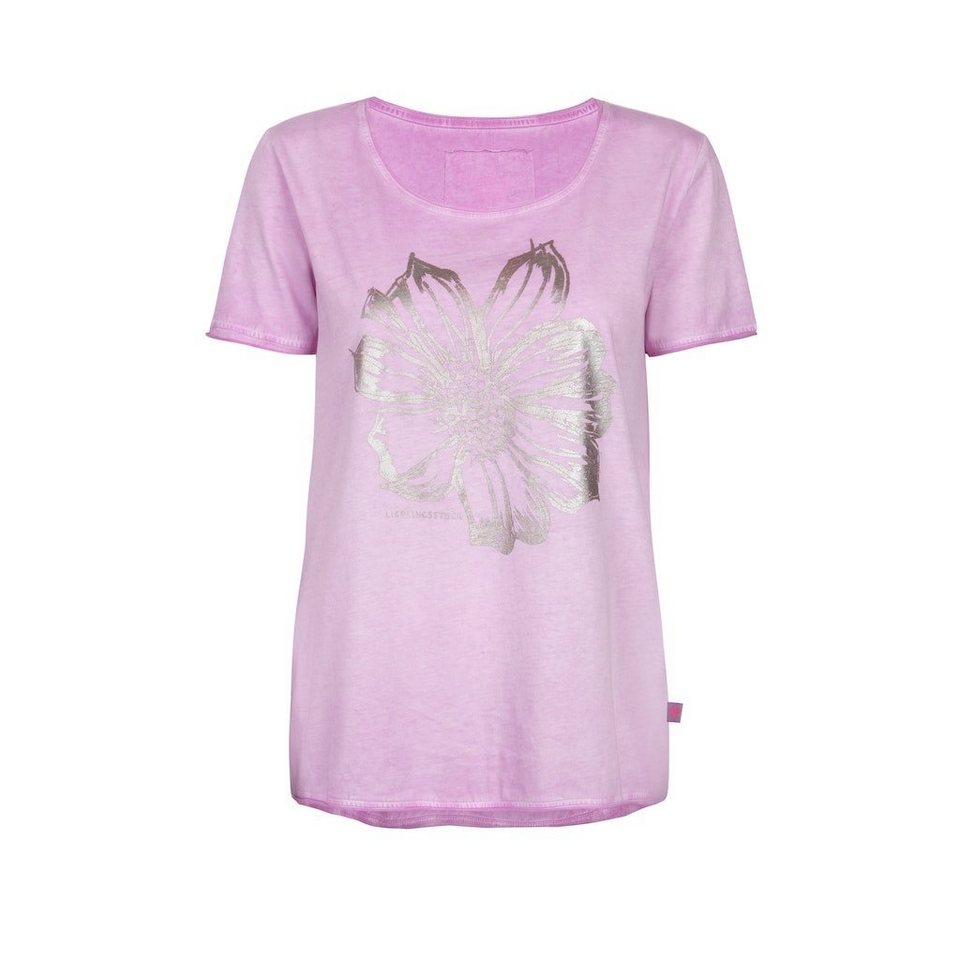 Lieblingsstück T-Shirt Damen T-Shirt CARIDEL (1-tlg), Material:  Obermaterial: 100% Baumwolle