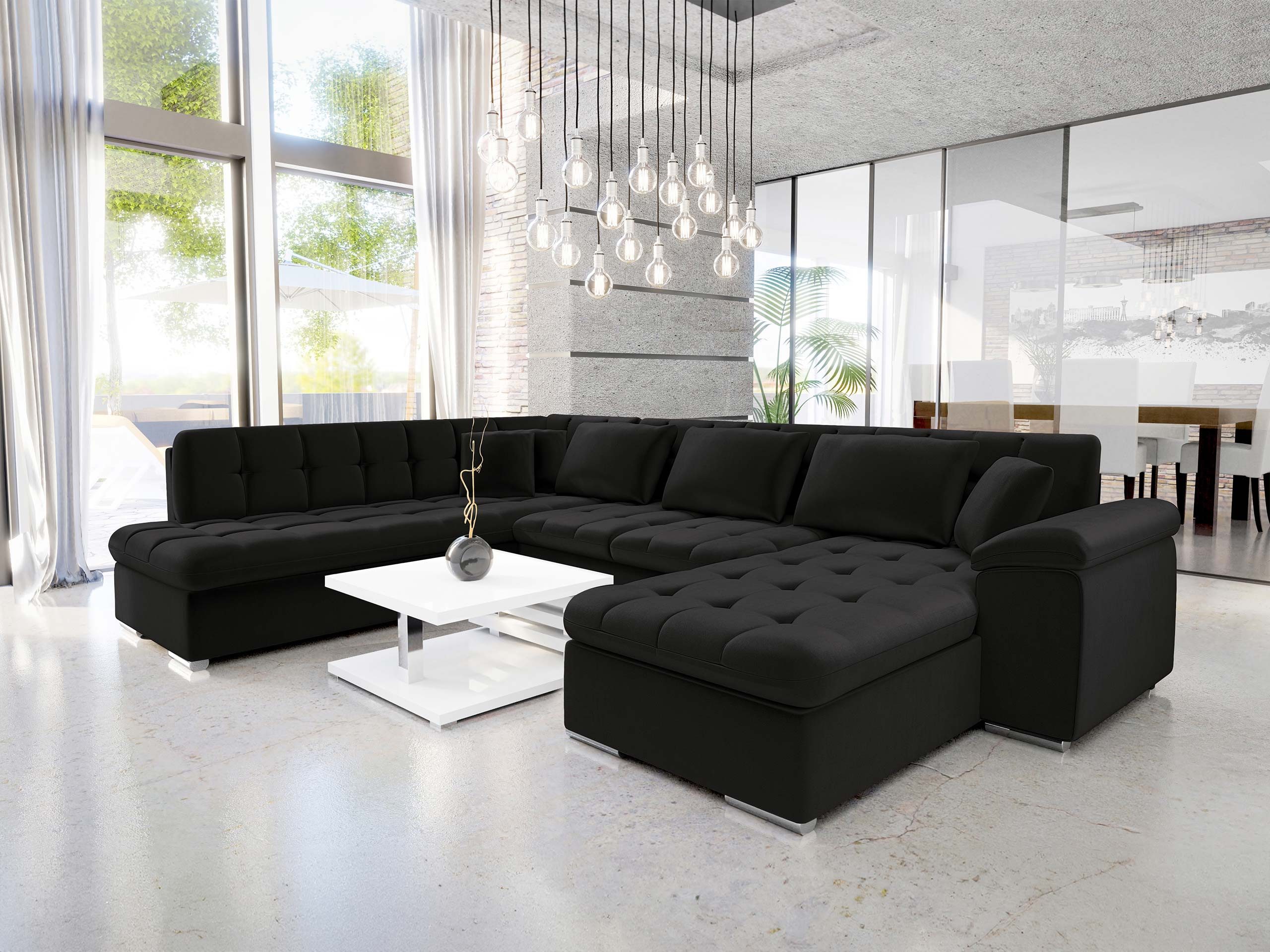 MIRJAN24 Wohnlandschaft Niko Bis, mit Bettkasten und Schlaffunktion, Kissen günstig online kaufen