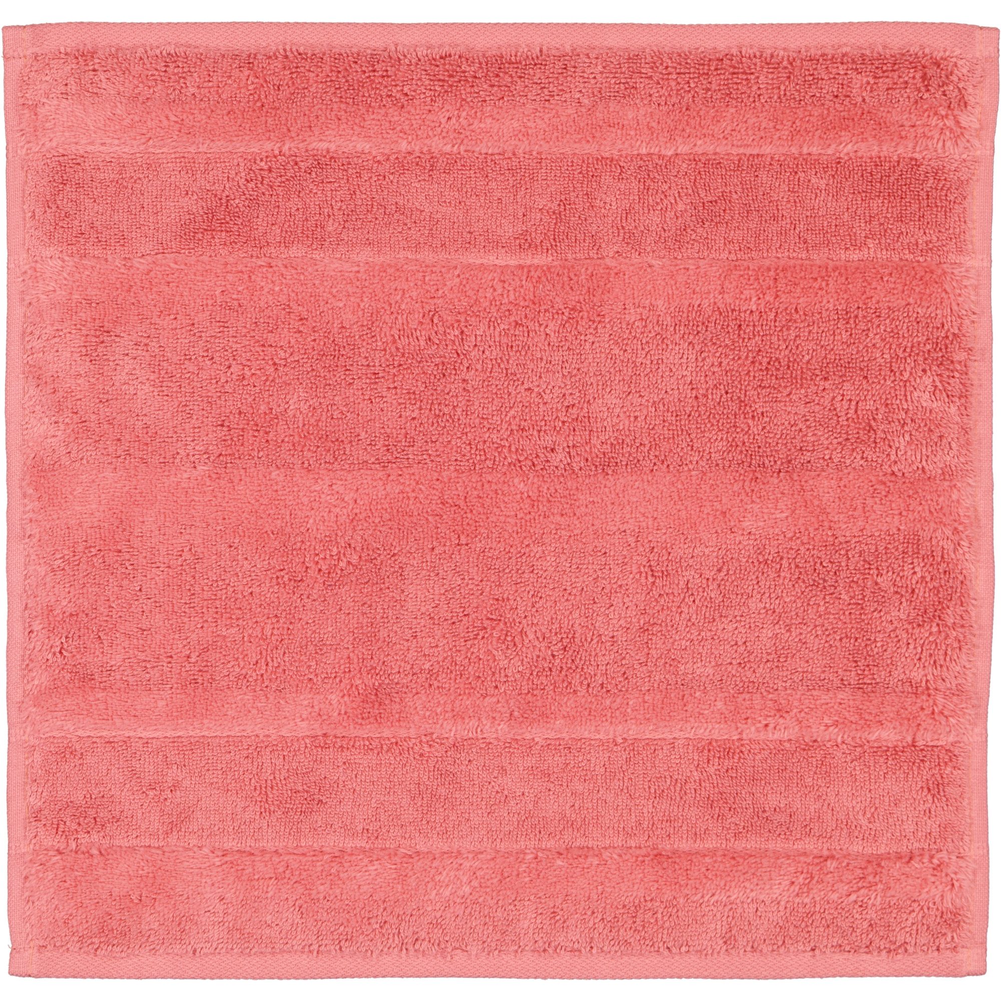 Cawö - Noblesse2 1002 - Farbe: koralle - 255 - Seiflappen 30x30 cm günstig online kaufen