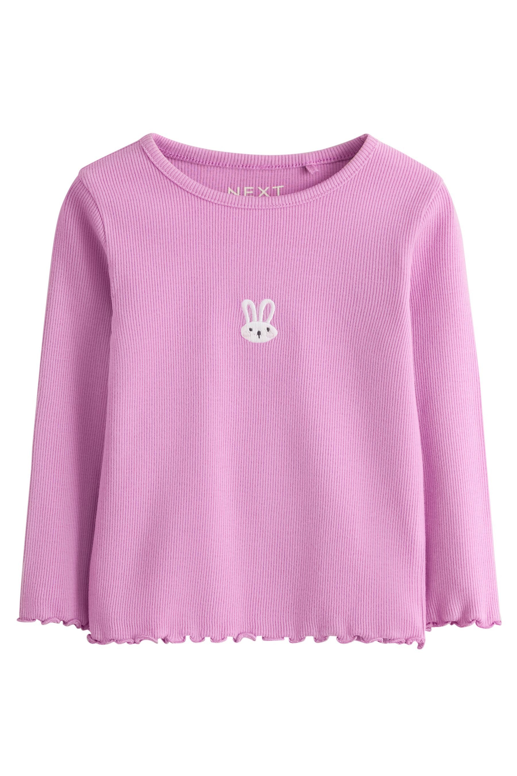 Next Langarmshirt Geripptes Langarmoberteil (1-tlg)