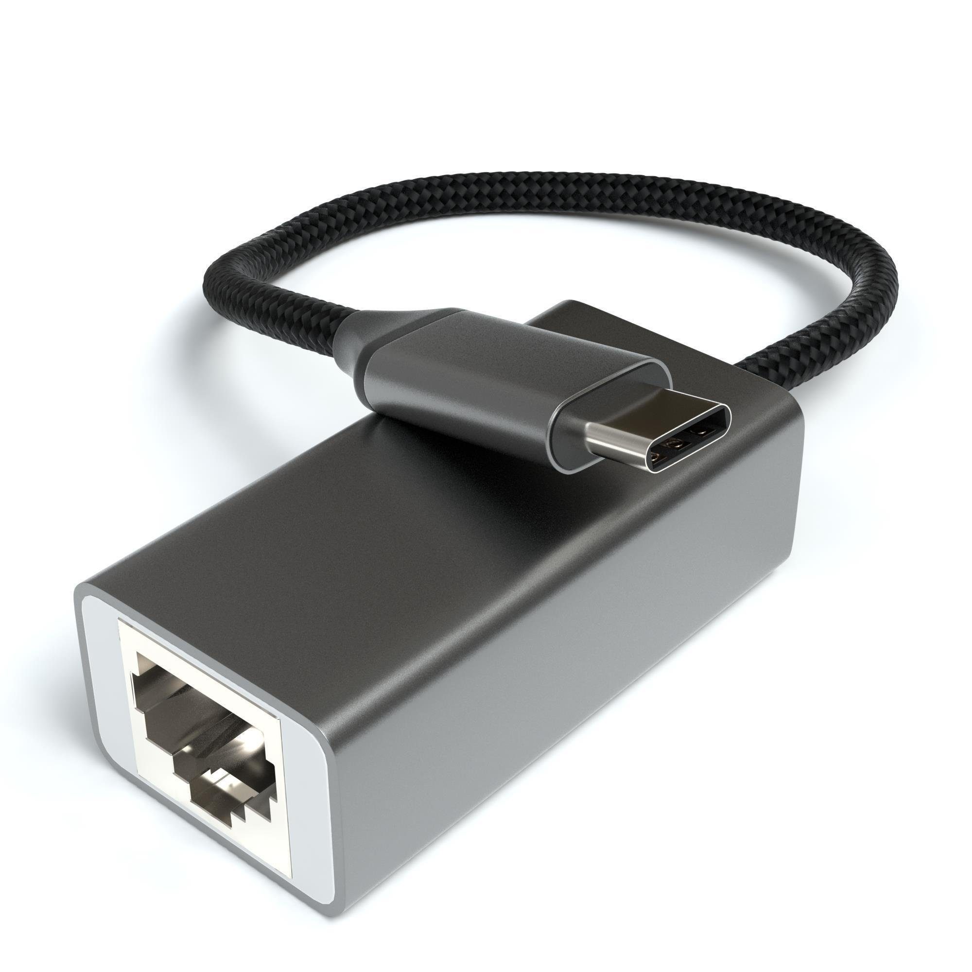 USB C auf Ethernet Adapter Typ C auf RJ45 Netzwerkadapter Gigabit LAN USB-Adapter