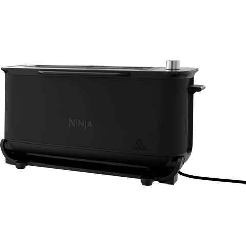 NINJA Toaster ST100EU Ninja Foodi, 1 Schlitz, 2400 W, 2-in-1 Toaster & Grill