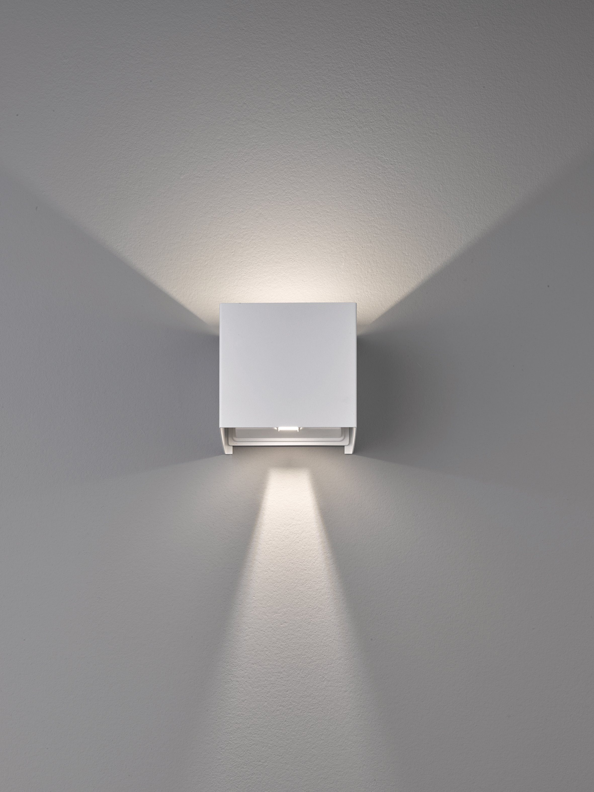 FISCHER & HONSEL LED Wandleuchte LED fest Warmweiß Ein-/Ausschalter, Wall, integriert