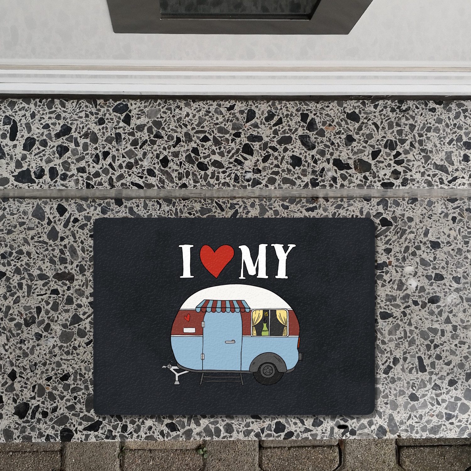 speecheese Fußmatte I love my Caravan günstig online kaufen