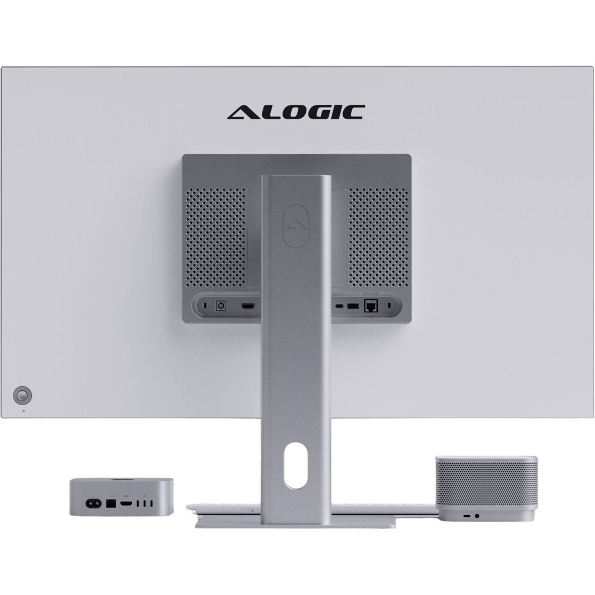 ALOGIC ASPEKT Touch UHD Matt Dock Monitor only Silver TFT-Monitor