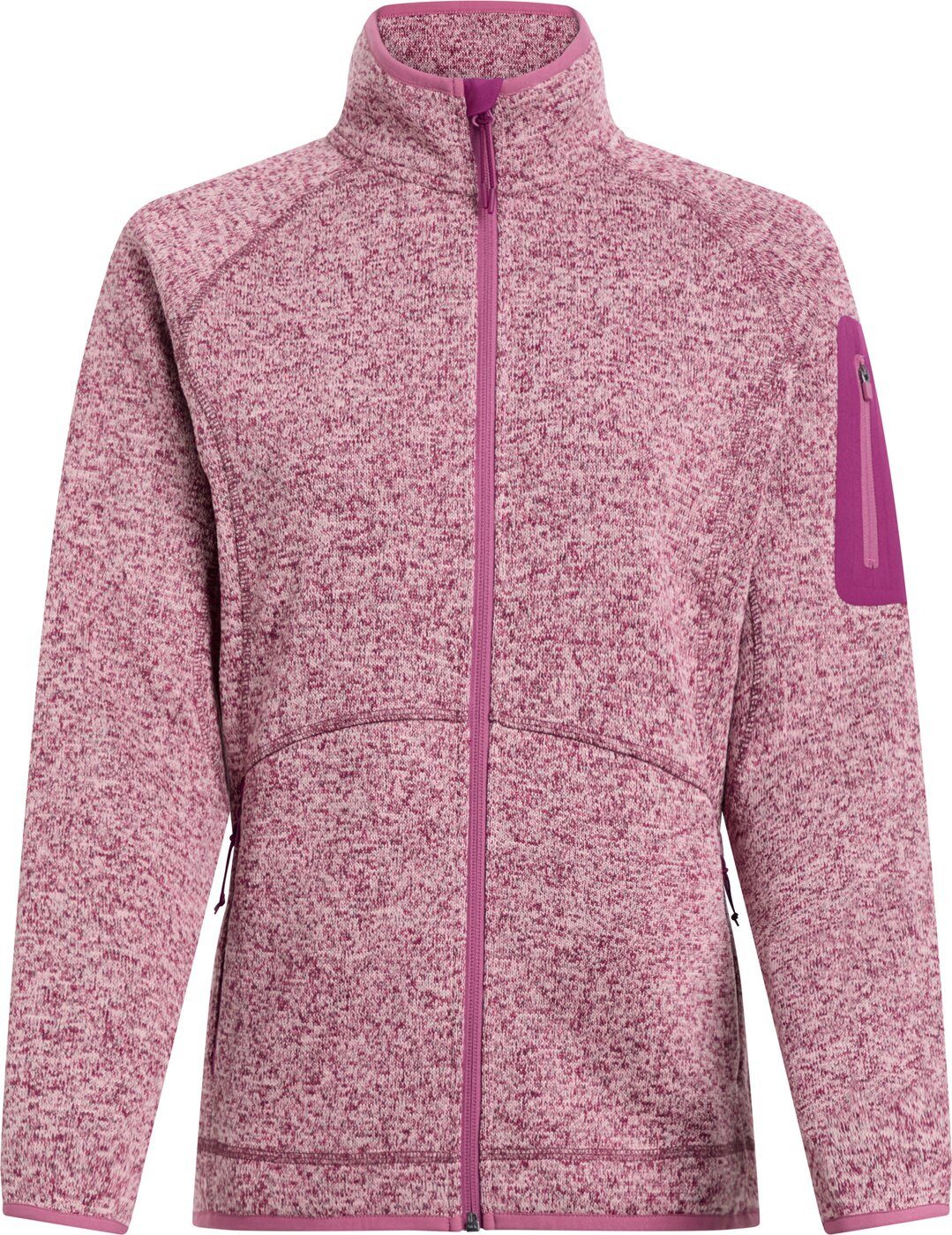 McKINLEY Fleecejacke Da.-Unterjacke Skeena wms MARATHON RED / STEALTH GRAY /