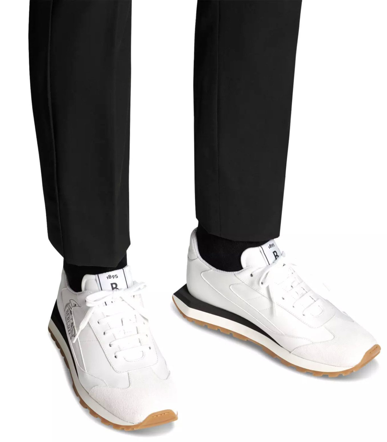 Berluti Signature Graphic Vitello Schuhe Sneaker Padded Collar, Designer-Emblem