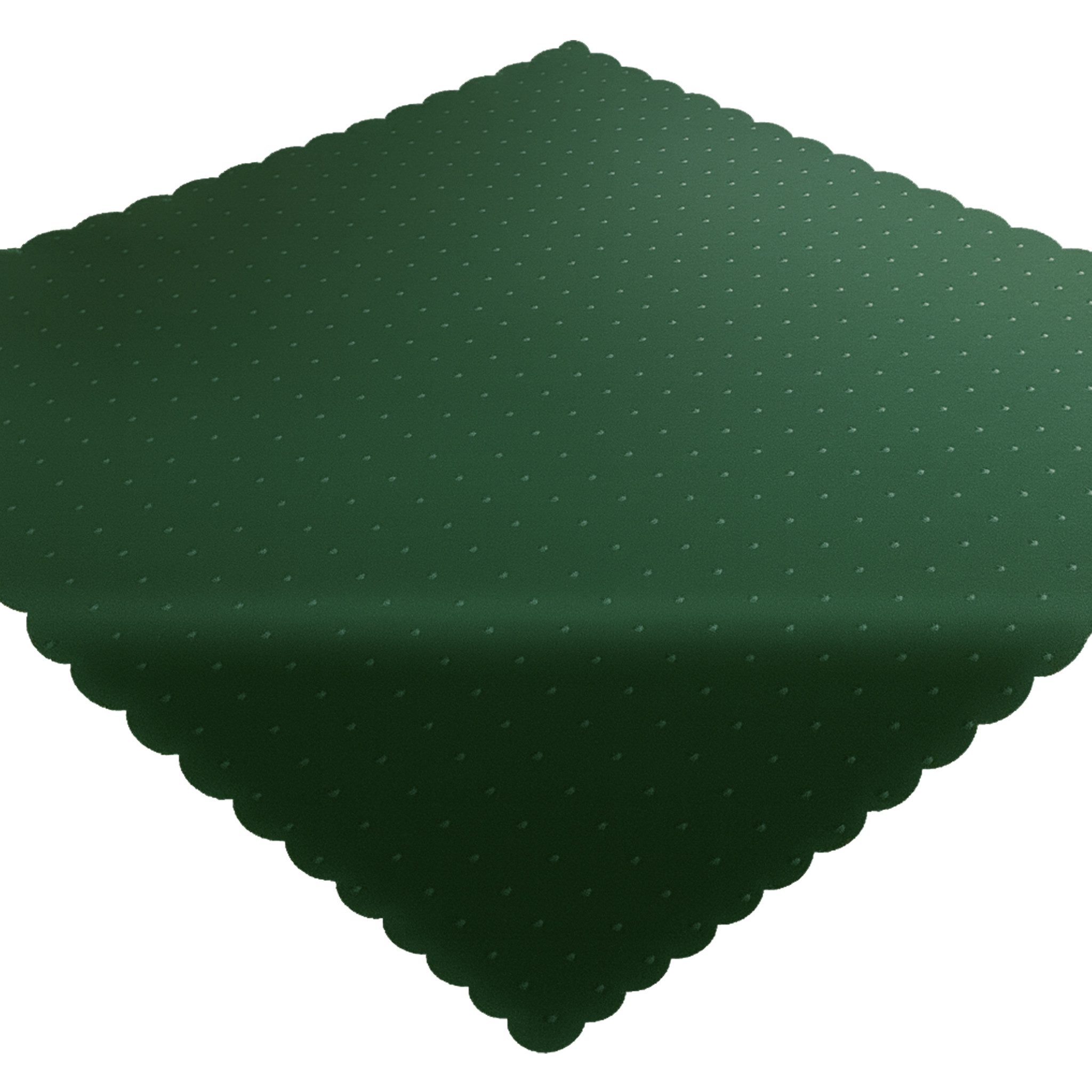 matches21 HOME & HOBBY Tischdecke Tischdecke 90 x 90 cm in Dunkelgrün für E günstig online kaufen