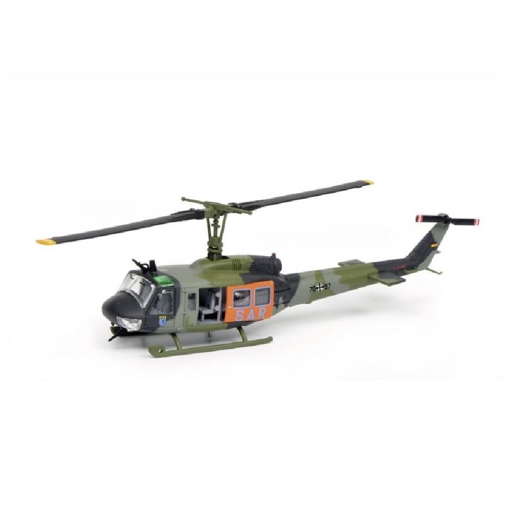 Schuco Modellbausatz Bell UH 1D SAR BW / 1:87, Maßstab 1:87
