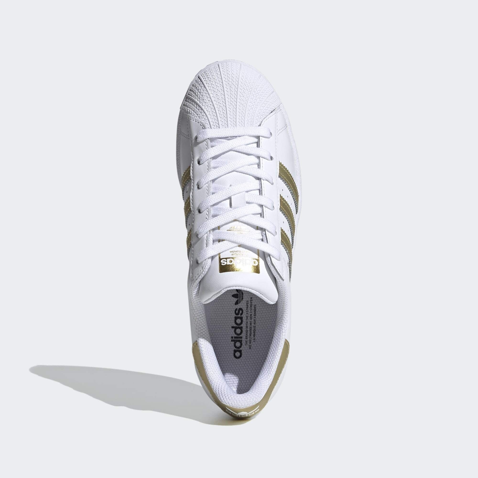 Sneaker Cloud White SUPERSTAR / Originals SCHUH Metallic / Cloud White adidas Gold