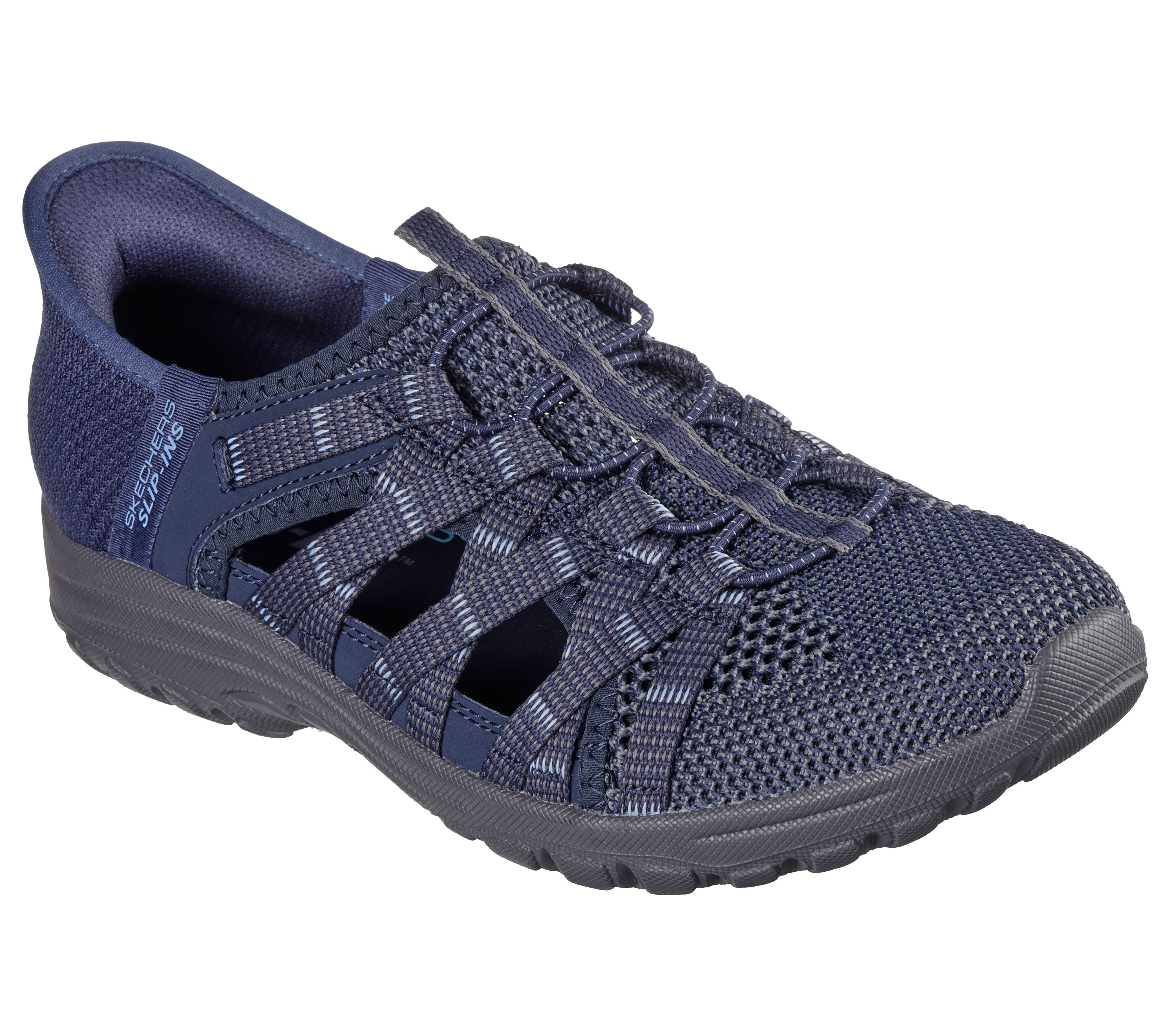 Skechers REGGAE FEST 2.0-NEAP TIDE Slip-On Sneaker Slipper, Barfußschuh, Sandale mit Gummizug