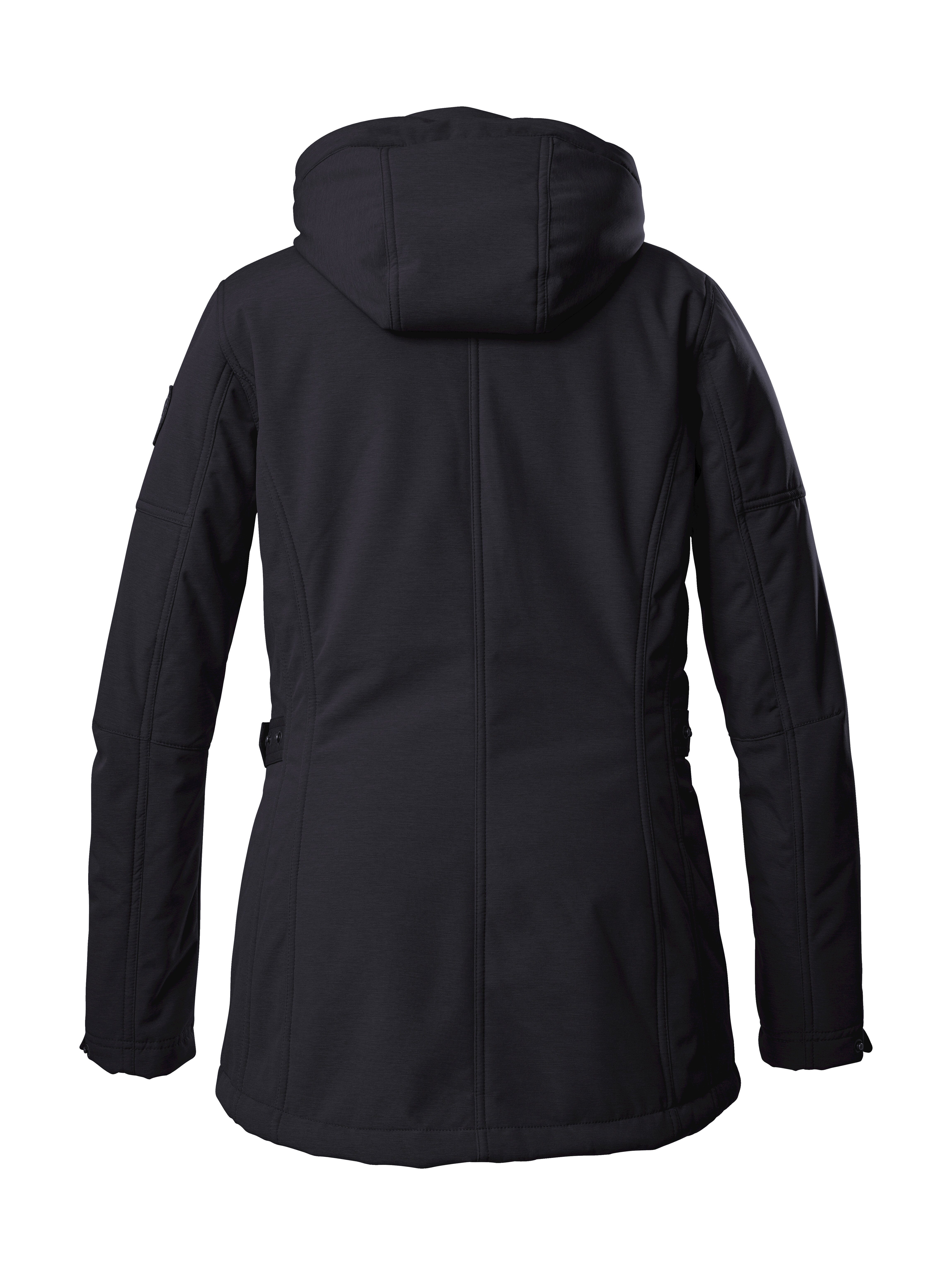 G.I.G.A. DX by killtec Softshelljacke GW 26 WMN SFTSHLL JCKT Wasser- und windabweisende Softshelljacke mit abnehmbarer Kapuze