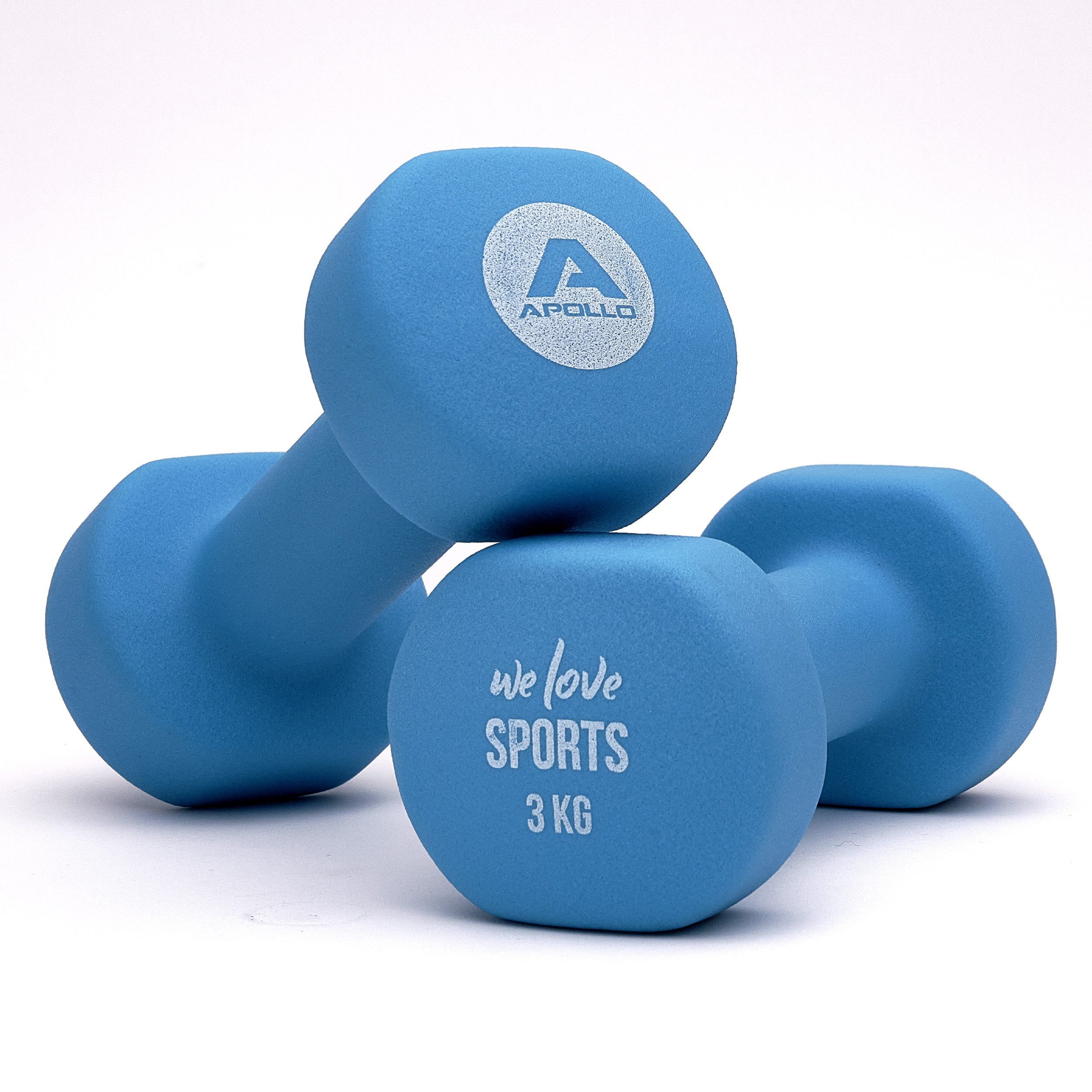 Hantel-Set Hantel 2er Set Kurzhantel Fitness Hanteln 2 kg bis 10 kg