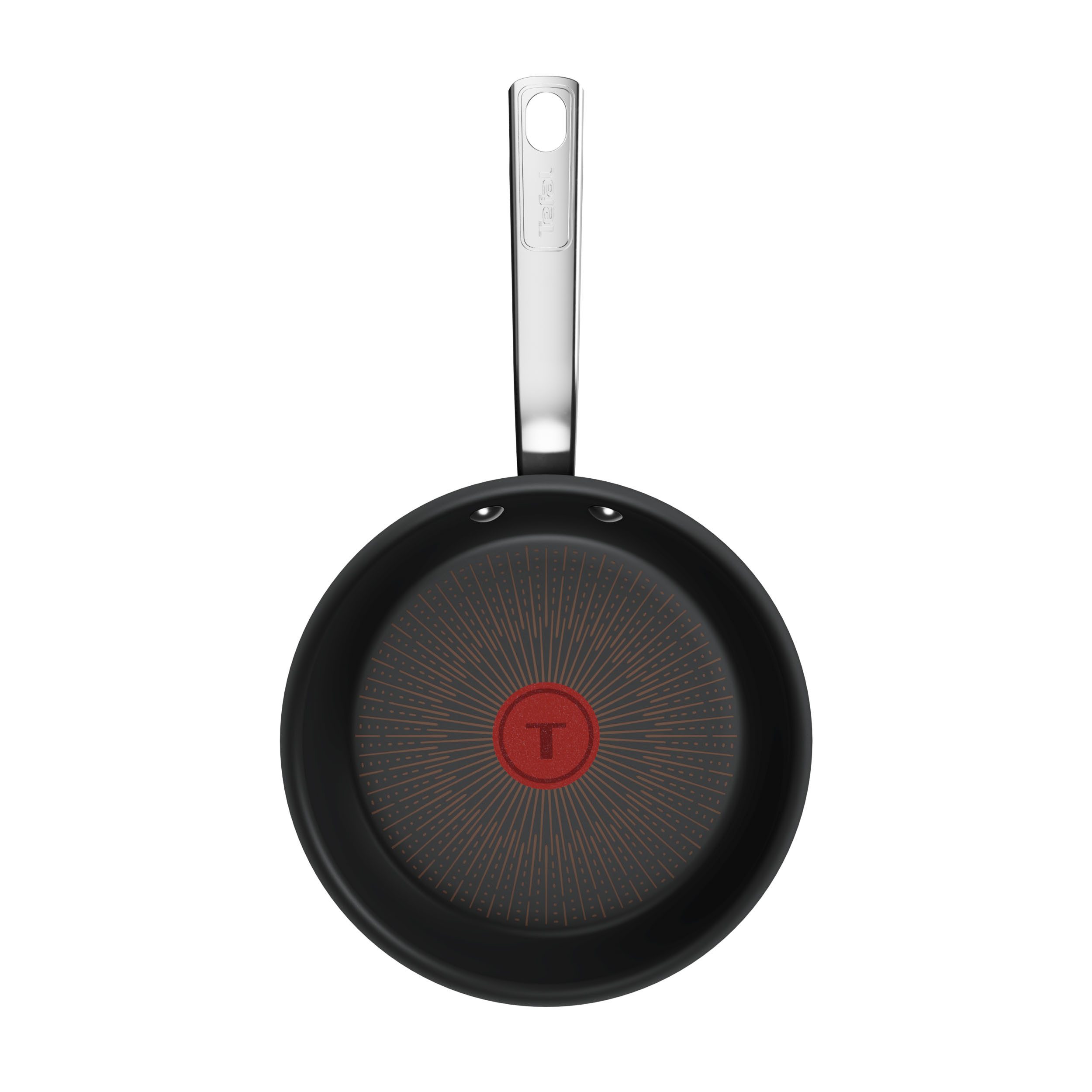 Tefal Bratpfanne Experience Unbreakable, Aluminium (1-tlg), FusionCore Antihaftversiegelung, Induktion, Temperaturanzeiger