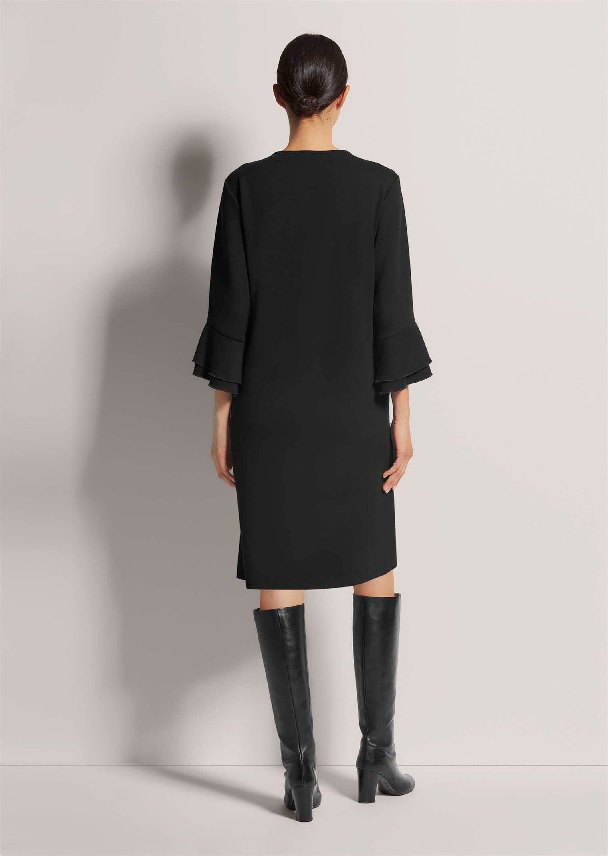 MADELEINE Etuikleid Etui-Kleid mit Trompetenärmeln