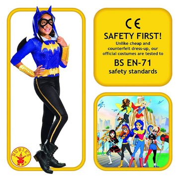 Rubie´s Kostüm Batgirl Cosplay, Batman Mädchen Verkleidung, Superheldin Kinderkostü, Batgirl Kinderkostüm