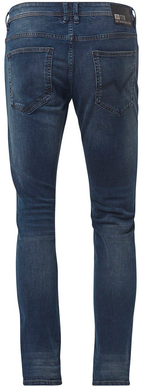mid Denim Straight-Jeans TAILOR AEDAN blue TOM