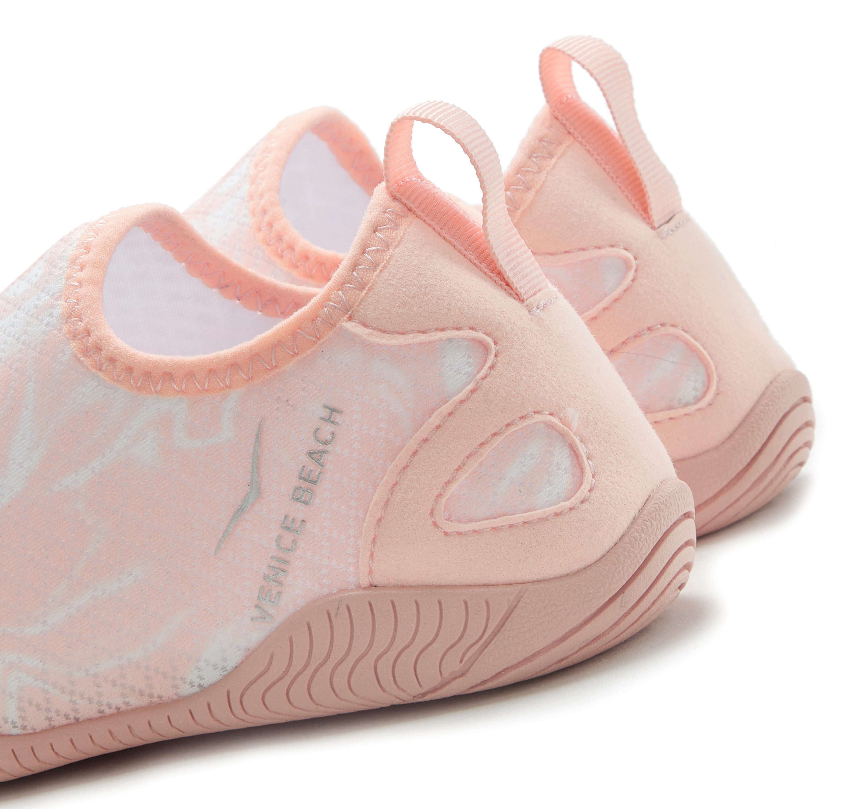 Venice Beach Badelatsche, Badeschuhe, Slipper, Wasserschuh Aquaschuh schnelltrocknend, zum Reinschlüpfen VEGAN