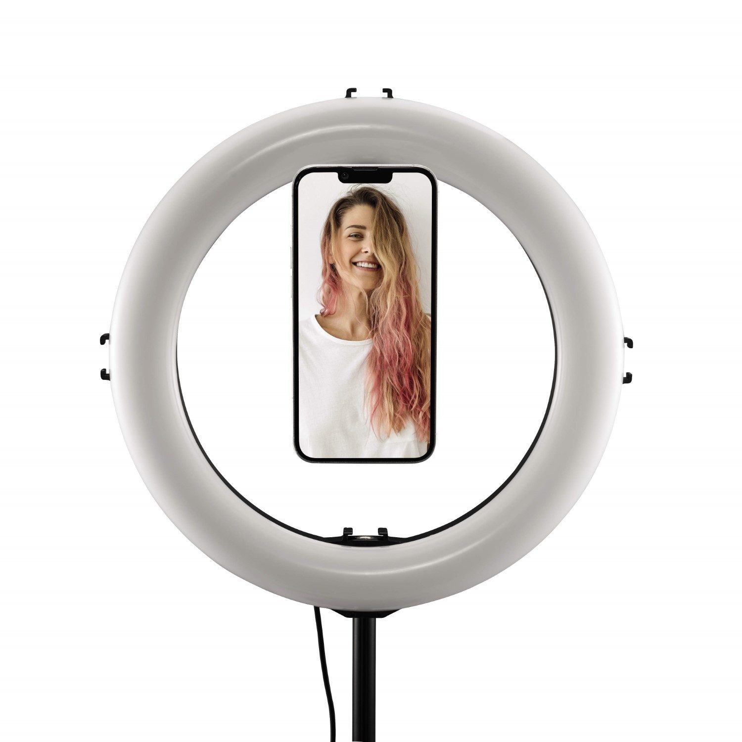 Hama Stativ Handy-Halterung MagPod Halter Stativhalterung (1/4" Anschluss Adapter Pod für Apple iPhone mit MagSafe 16 15 14 13 12) – Bild 5 von 5