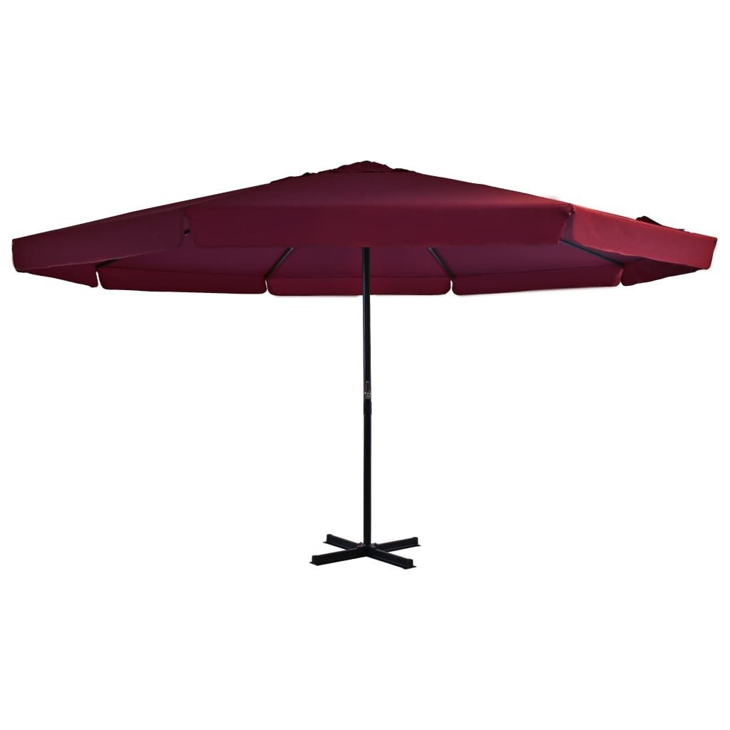 vidaXL Sonnenschirm Sonnenschirm mit Aluminium-Mast 500 günstig online kaufen