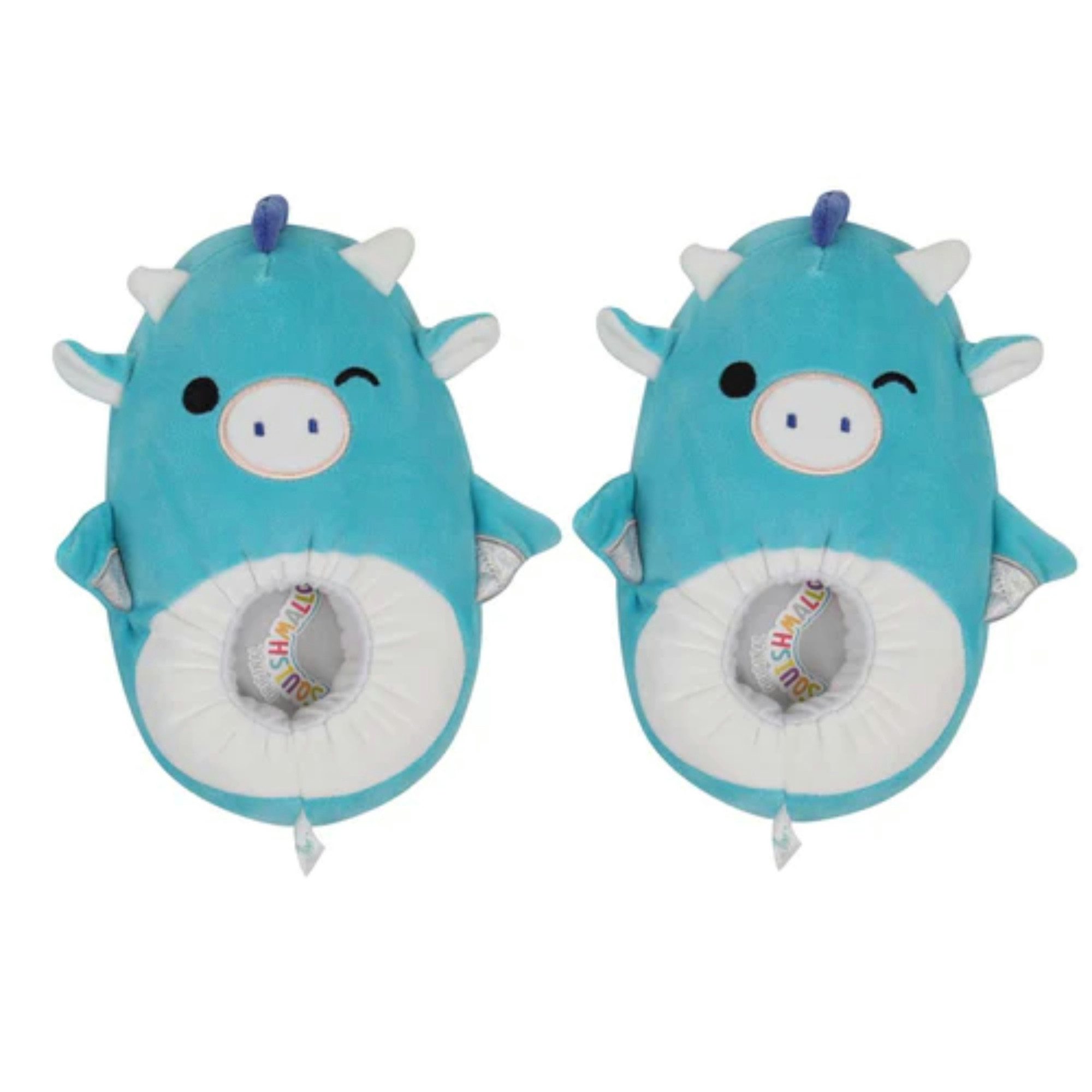 Squishmallows Squishmallows Hausschuhe-Tatiana der Drache- weich komfortabel 29-30.5 Plüsch Hausschuhe