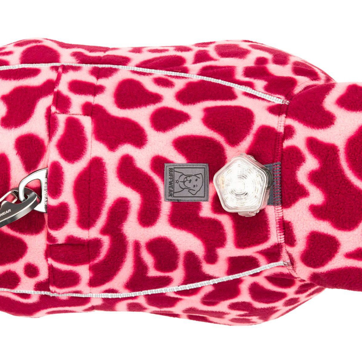 Ruffwear Hundepullover Hundepullover Climate Changer Fleece Jacket Berry Lava