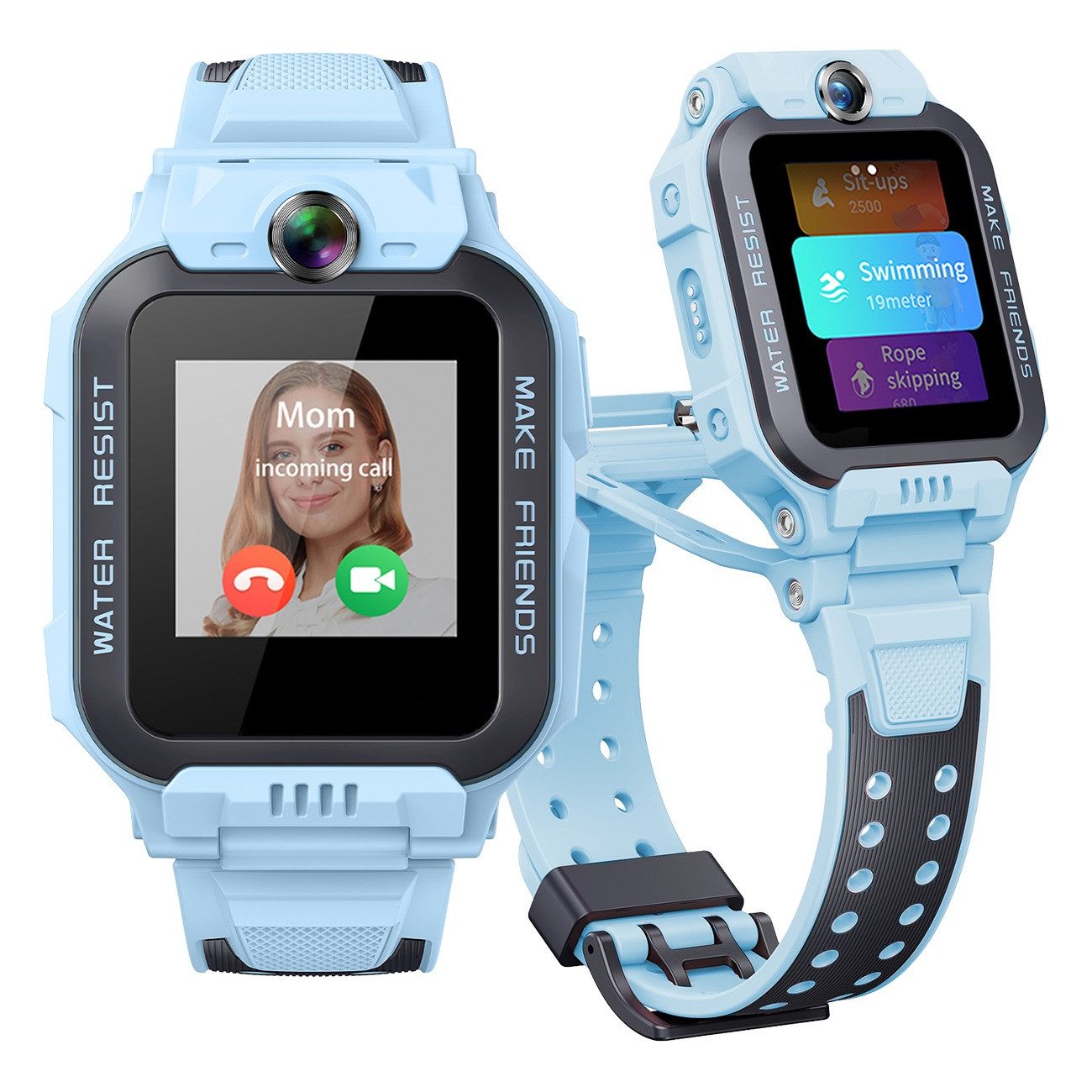 imoo Z7 Smartwatch, Kindersmartwatch, Video- und Sprachanrufe, IPX8 wasserdicht