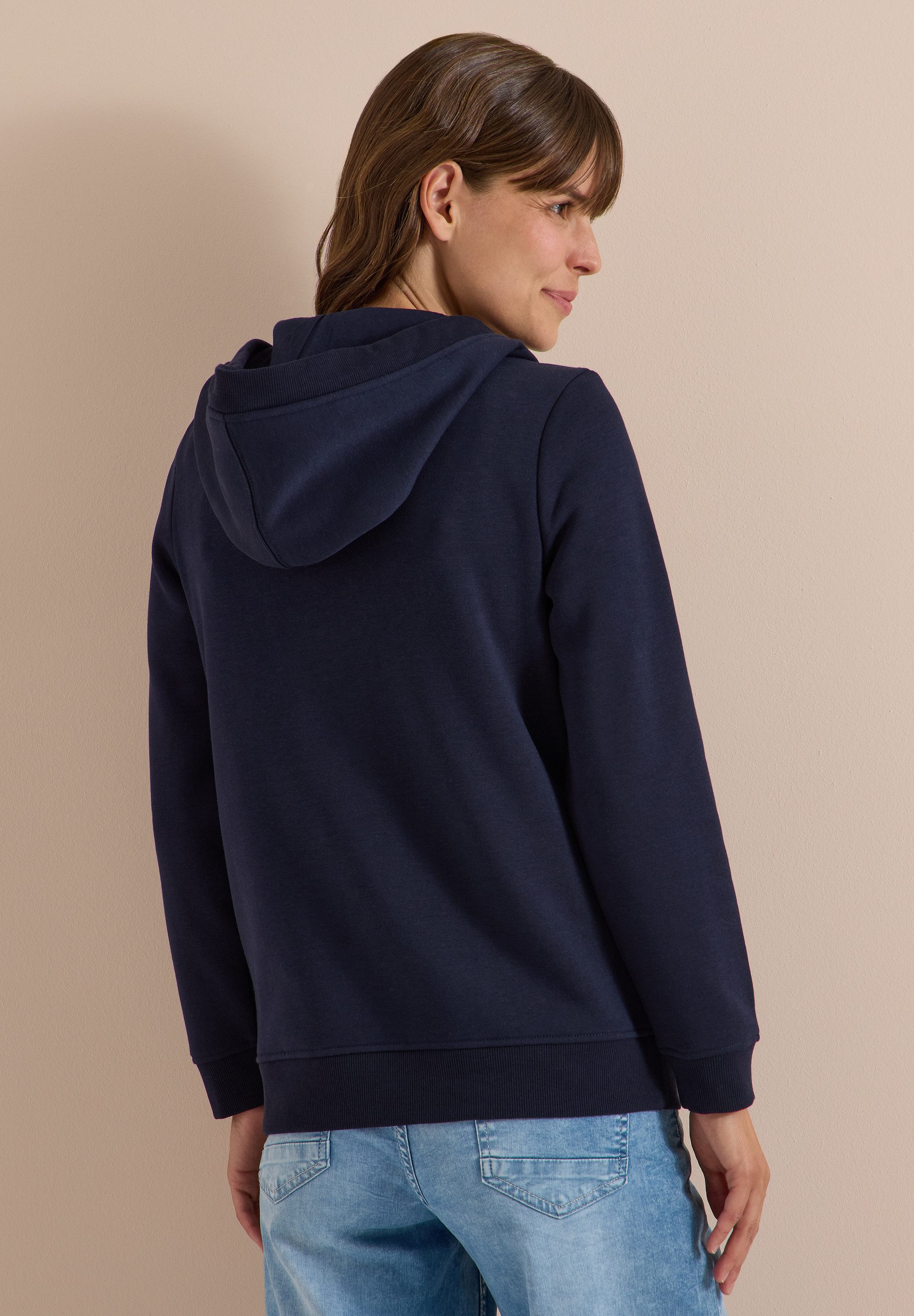 CECIL Sweatjacke mit Kapuze