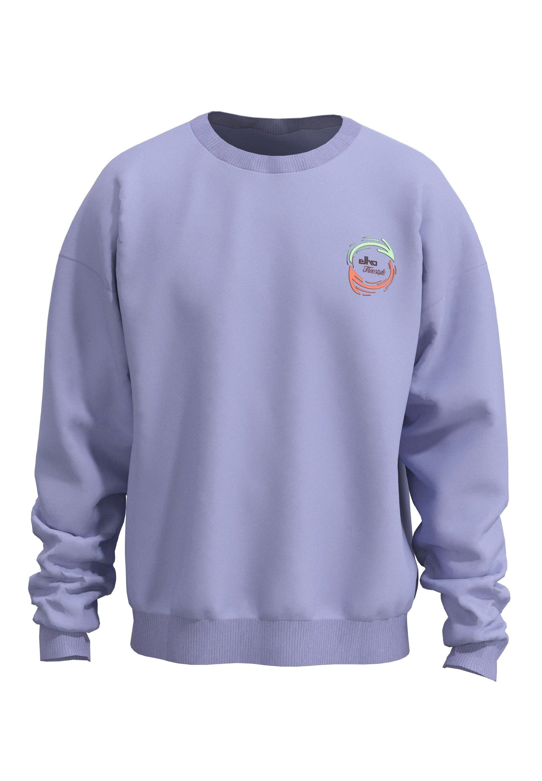 Elho Sweatshirt MAYRHOFEN (1-tlg) mit Logo-Stick am Ärmel