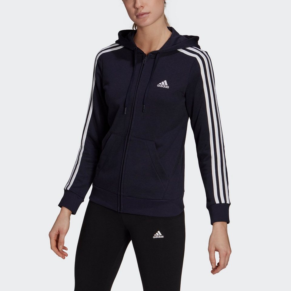 adidas Sportswear Kapuzensweatjacke ESSENTIALS FRENCH TERRY 3-STREIFEN  KAPUZENJACKE (1-tlg)