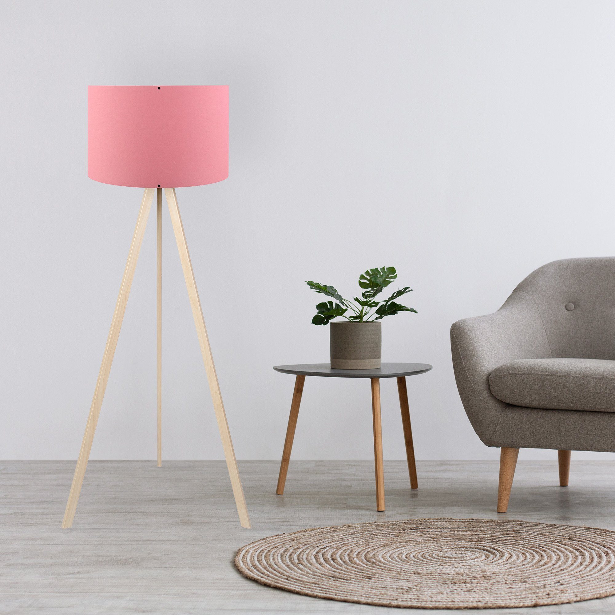 Opviq Stehlampe 70% MDF / 30% günstig online kaufen