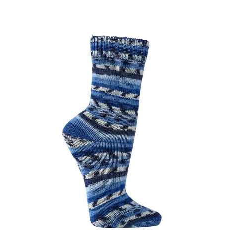 Wowerat Socken Wollsocken mit 70% Wolle viele schöne Farben wie von Oma gestrickt (2 Paar) Farbverlaufgarn