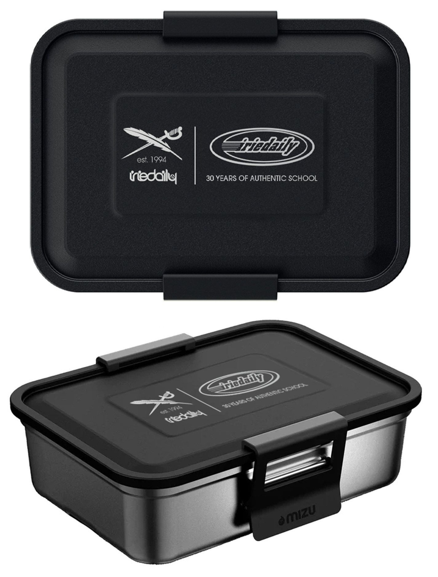iriedaily Lunchbox - Brotzeitbox - Stainless Steel Lunchbox, 74% Edelstahl; 18% Chrom; 8% Nickel