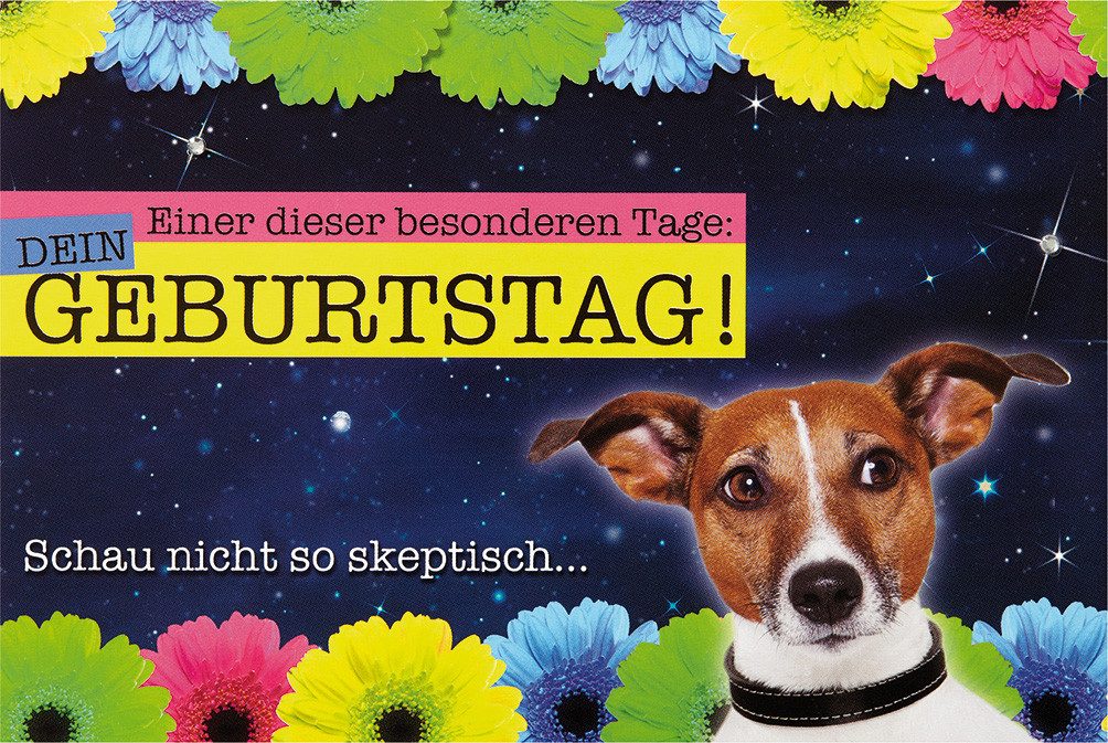 Grußkarten Geburtstag - PopUp-Card - Klappkarte mit 3D-Innenleben - Grußkarte