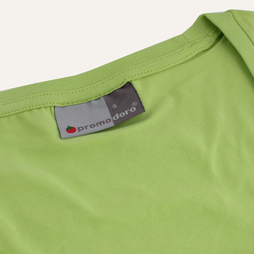 Promodoro Longshirt Slim Fit V-Neck T-Shirt Long Modernes extra langes Single-Jersey Longshirt mit Elasthan-Anteil