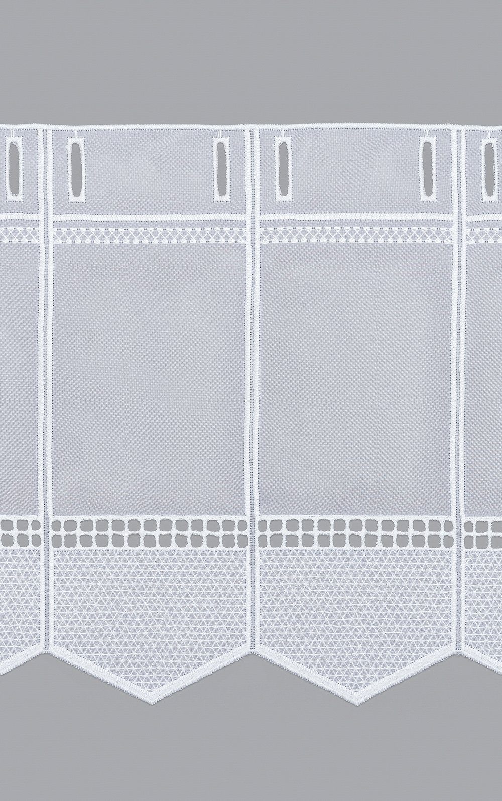 Scheibengardine schlichte Eleganz, LYSEL®, HxB (1 transparent, St), 30x44.8cm