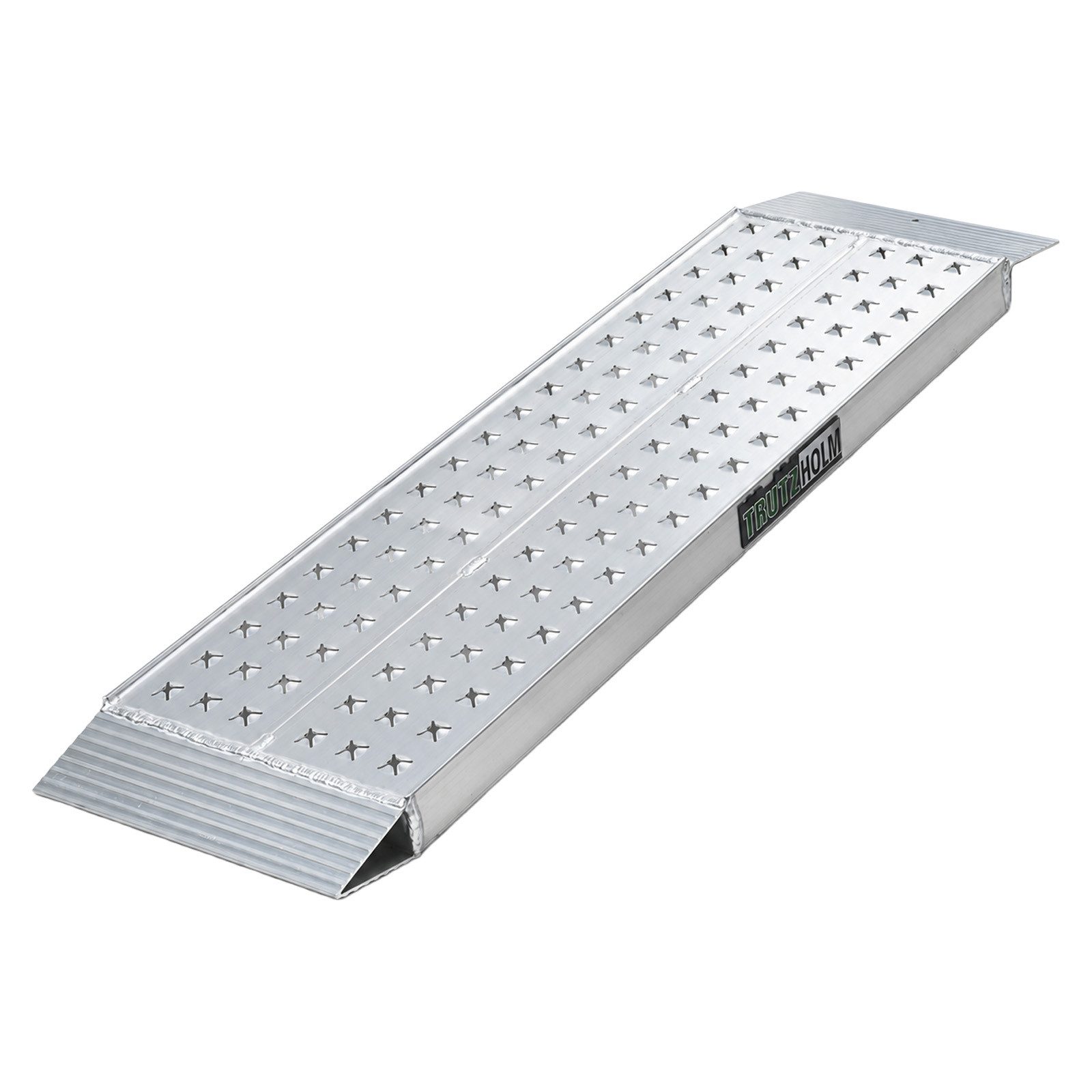 TRUTZHOLM Auffahrrampe Aluminium Länge 150 cm Traglast 270 kg Verladerampe gelocht (Produkt, 1-St), gelocht