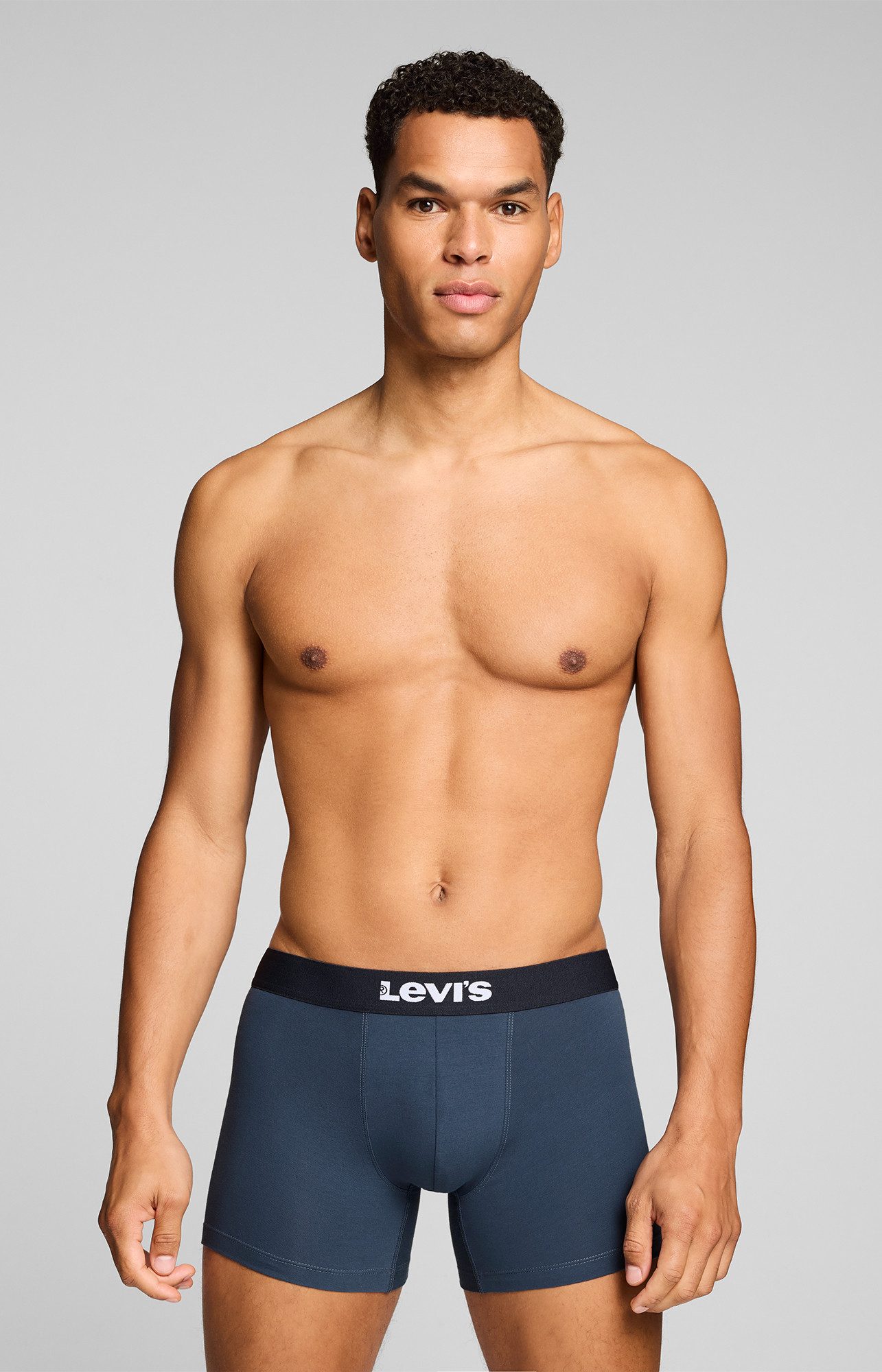 Levi's® Boxershorts LEVIS MEN LOGO AOP BOXER BRIEF 2P (2er Pack)