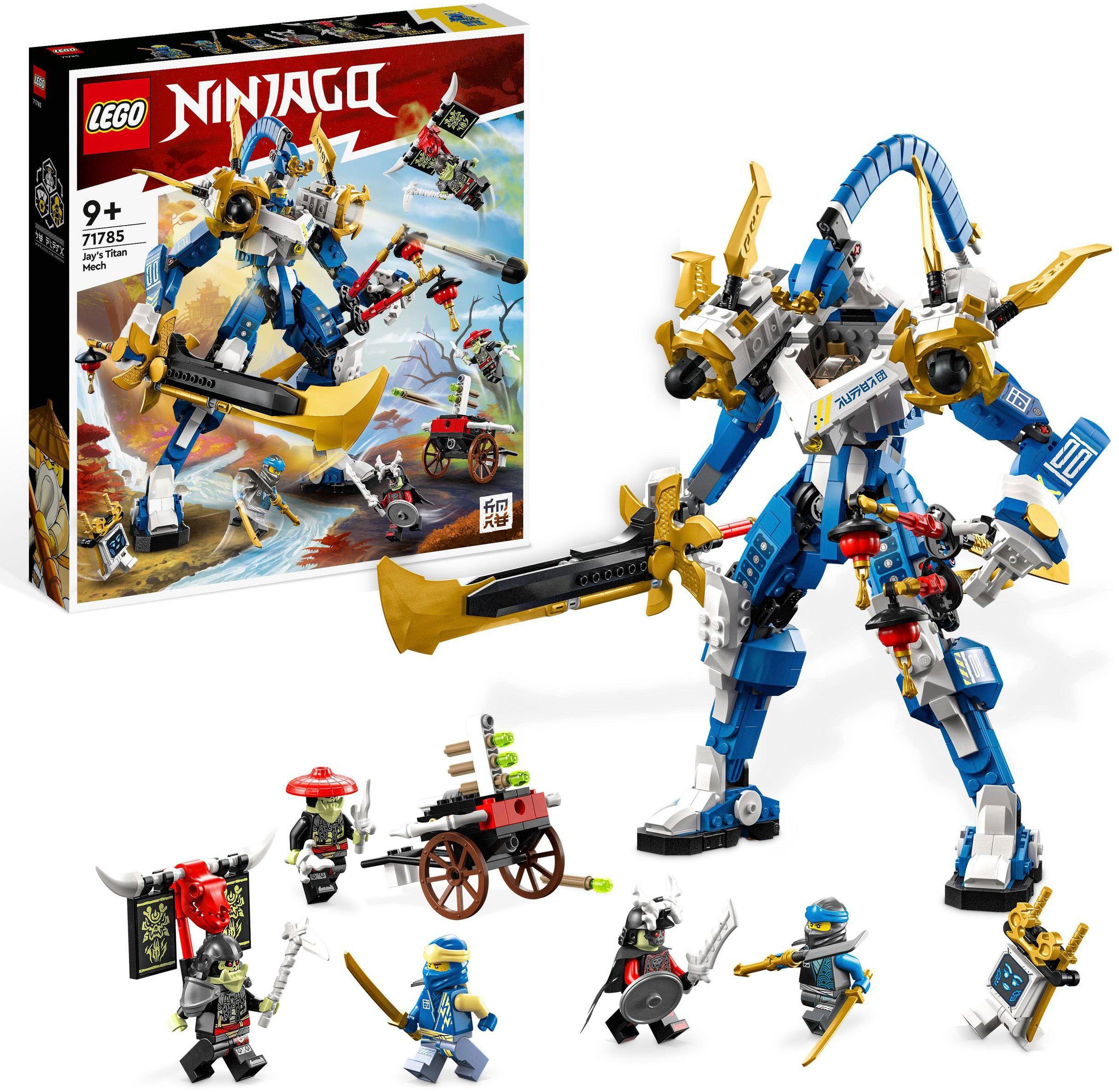 LEGO® Konstruktionsspielsteine Jays Titan-Mech (71785), NINJAGO, Europe in LEGO® Made (794 St)