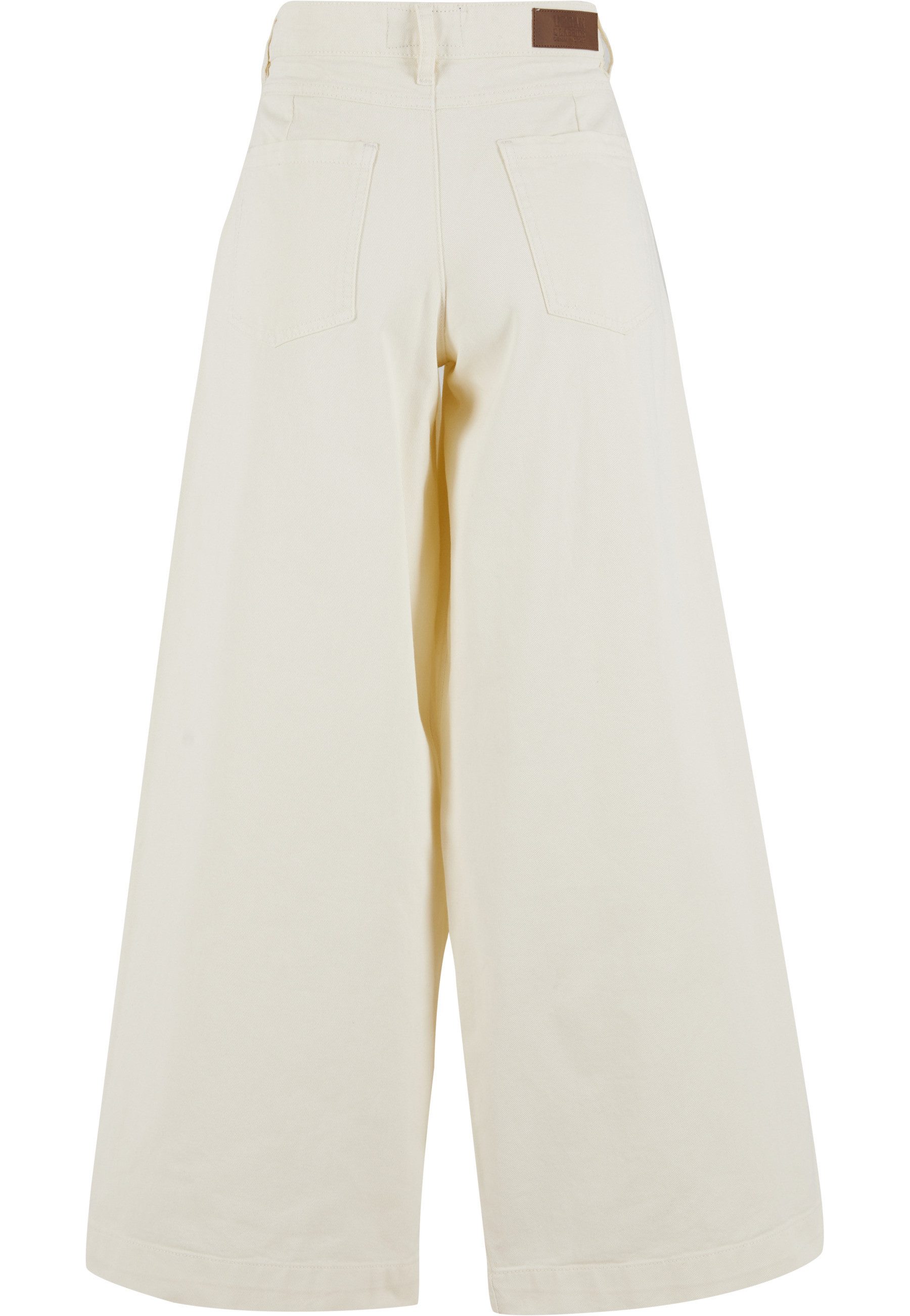 URBAN CLASSICS Bequeme Jeans Urban Classics Ladies Wide Leg Light Denim Pants