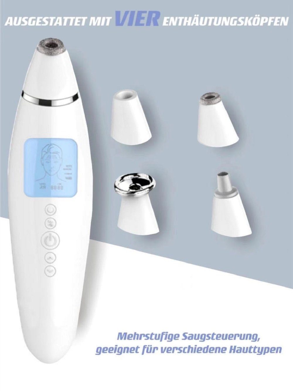 Mikrodermabrasionsgerät, und Microdermabrasion Diamond COOL-i ® Set, Saugwerkzeug