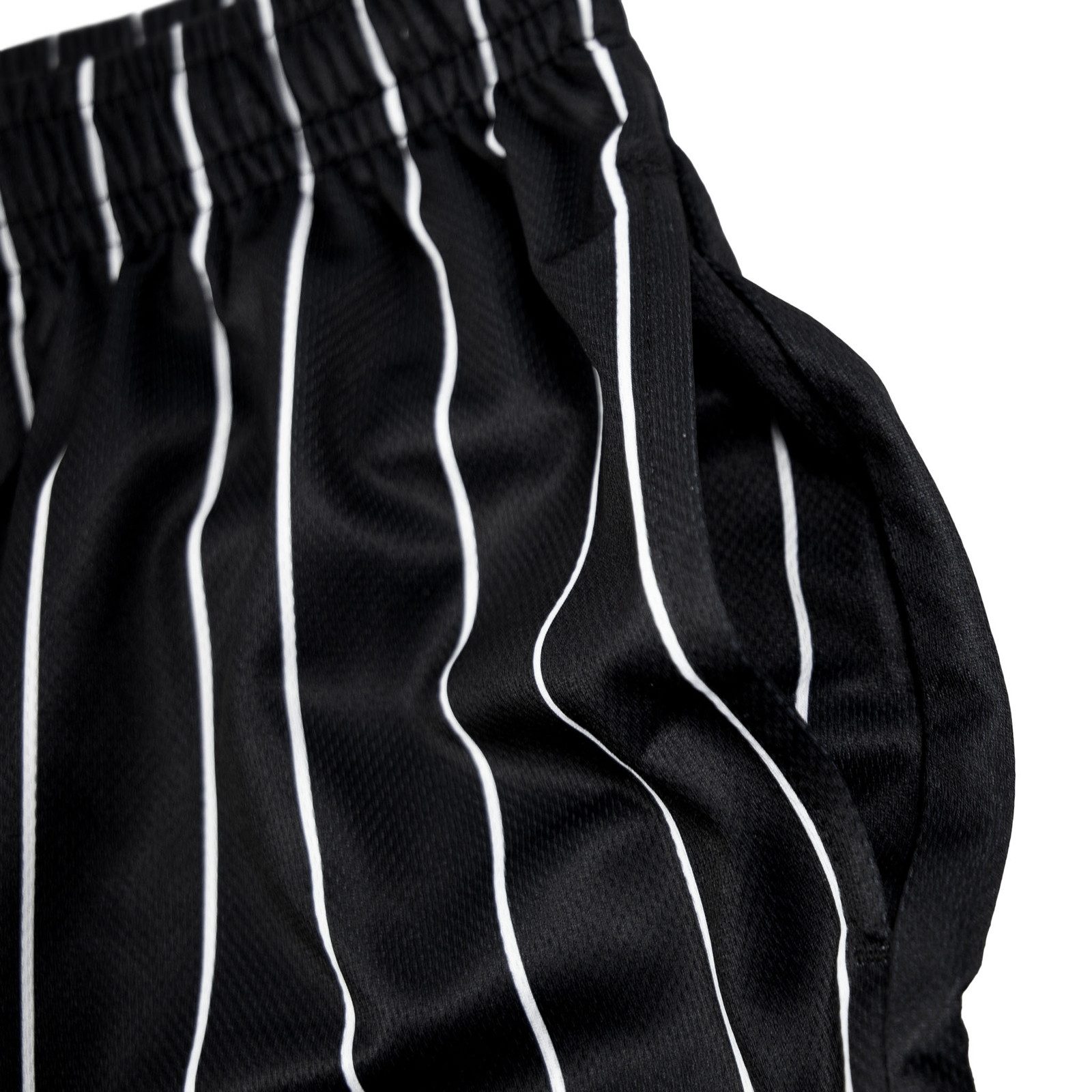 Karl Kani Shorts Small Signature Pinstripe mit innenliegendem Zugband – Bild 4 von 5