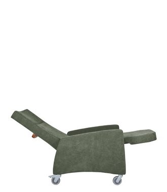 Devita Relaxsessel elektrischer Pflegesessel Relaxsessel Lutra Relax mit Rollen und Schiebegriff bis 120 kg, stufenlos verstellbar, made in Germany