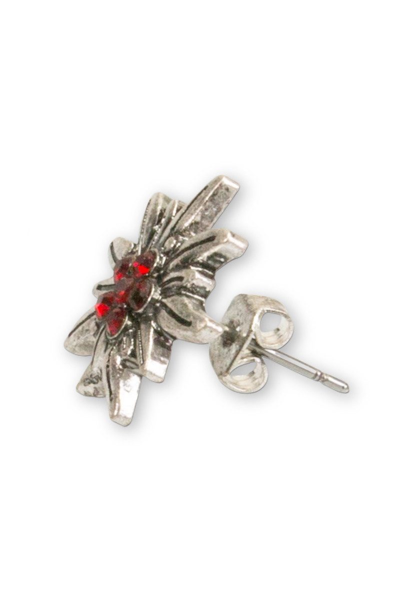 Alpenflüstern Ohrhänger-Set Ohrstecker - STRASS-EDELWEISS II günstig online kaufen