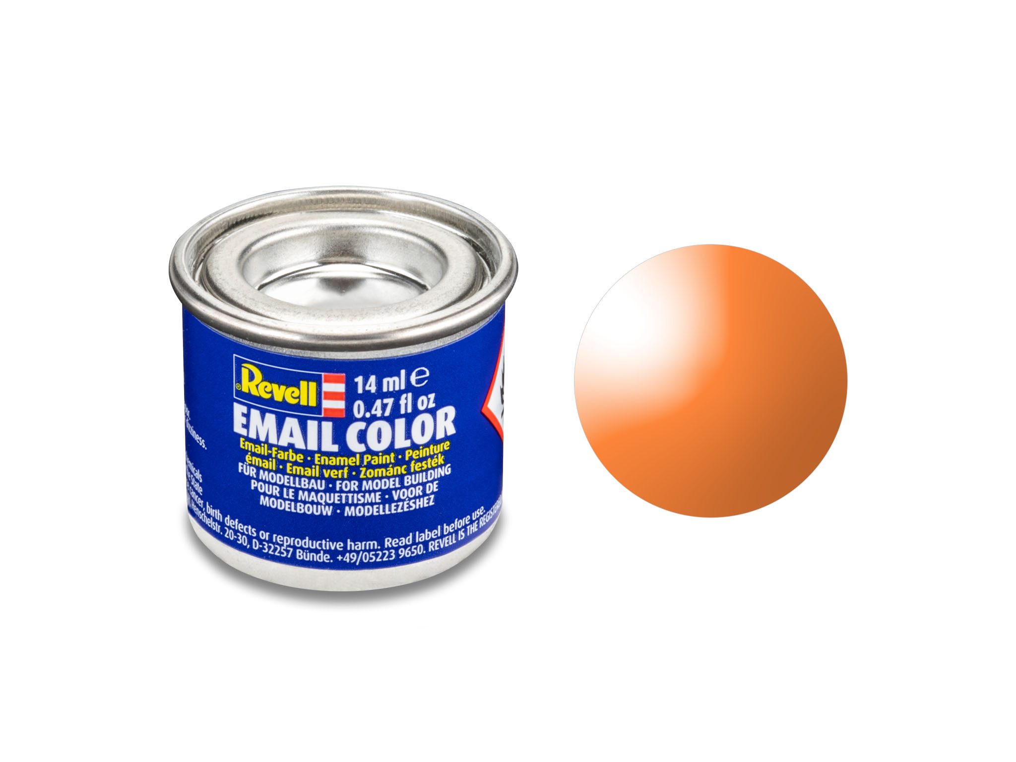 Revell® Modellbausatz Revell 32730 orange, klar 14 ml-Dose