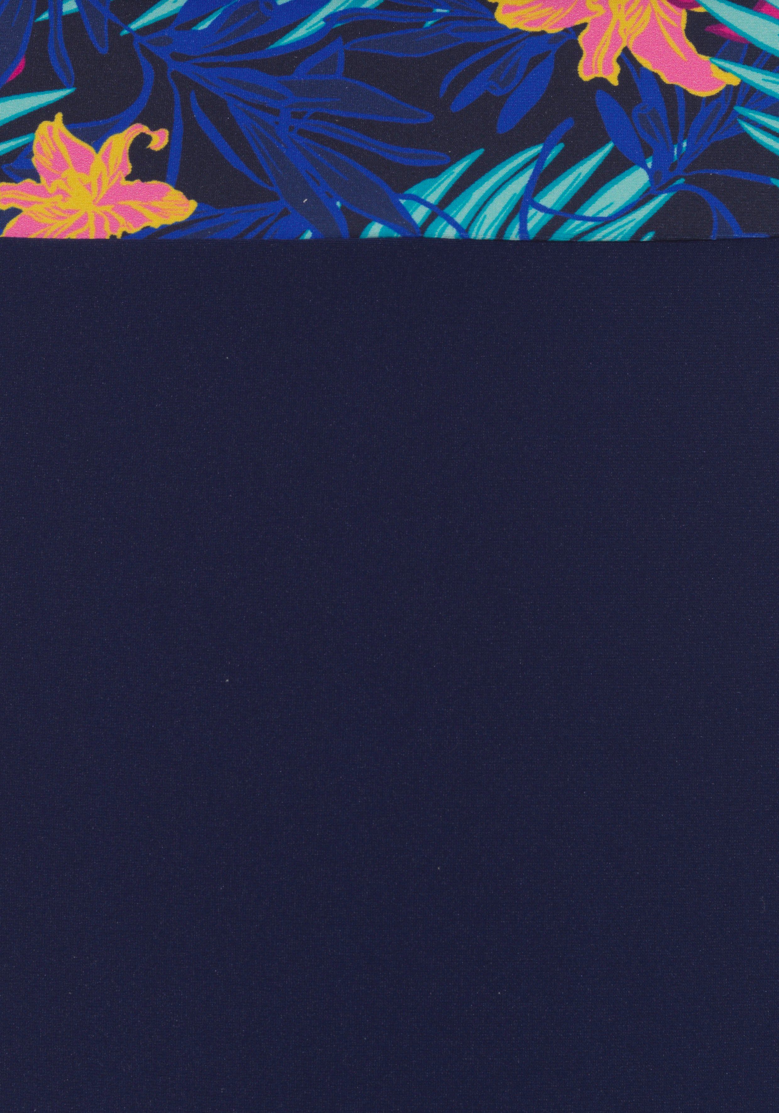 LASCANA Bikini-Hose mit bedruckter Blende am Bund