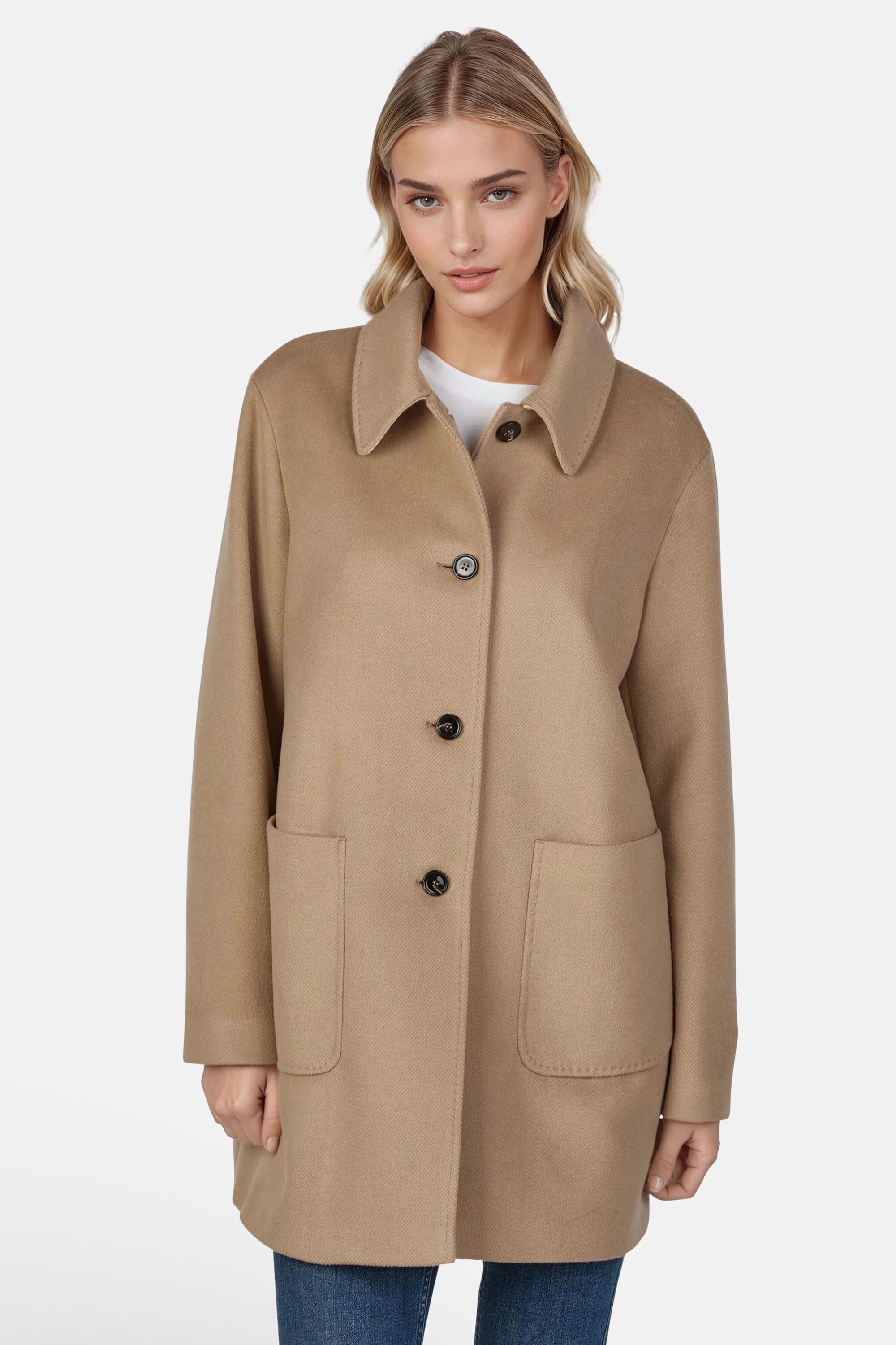 White Label Kurzmantel in leichter A-Linie